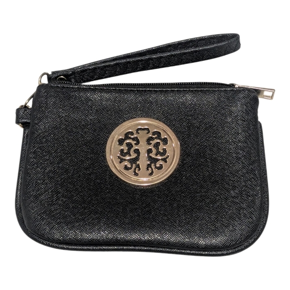 Elegant Black Wristlet Clutch - Picture 1 of 7